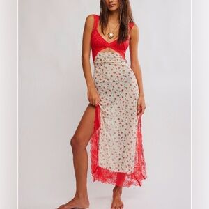 Free People Suddenly Fine Maxi Slip
